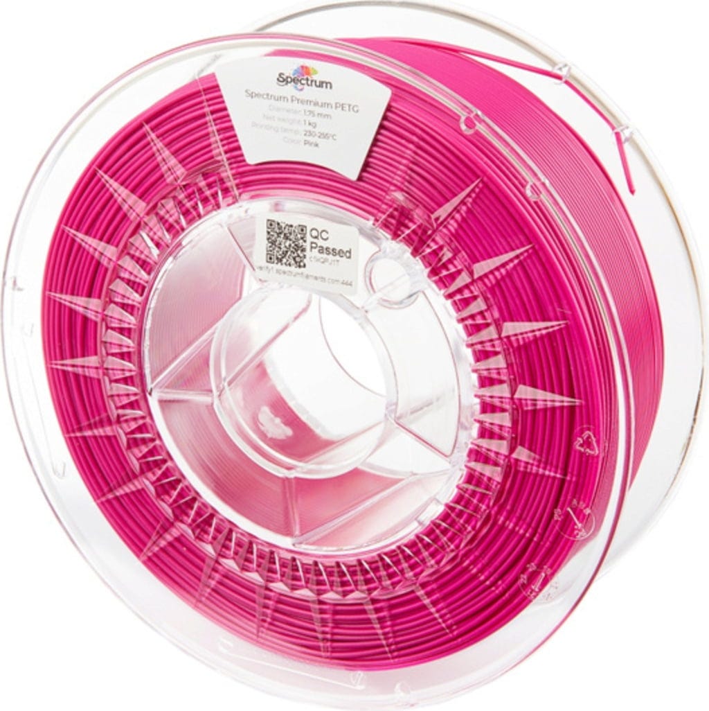 Spectrum – PETG Pink – 1,75 mm – 1.0 kg
