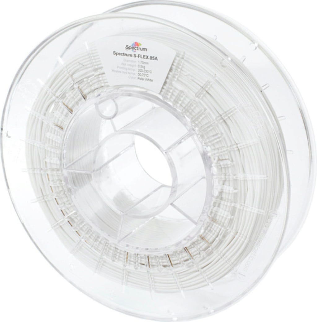Spectrum – S-Flex 85A Weiß – 1,75 mm – 0.5 kg