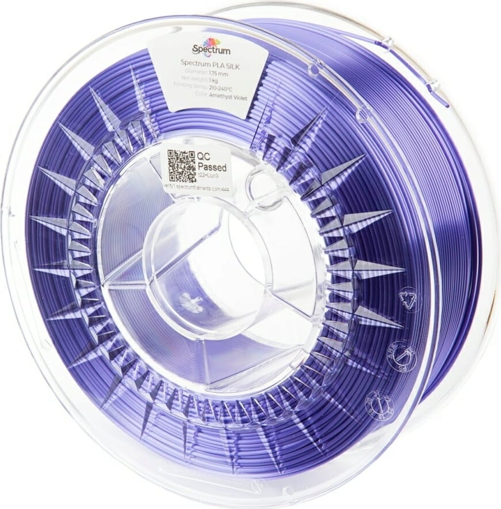 Spectrum – Seidenglanz PLA Amethyst Violett – 1,75 mm – 1,0 kg