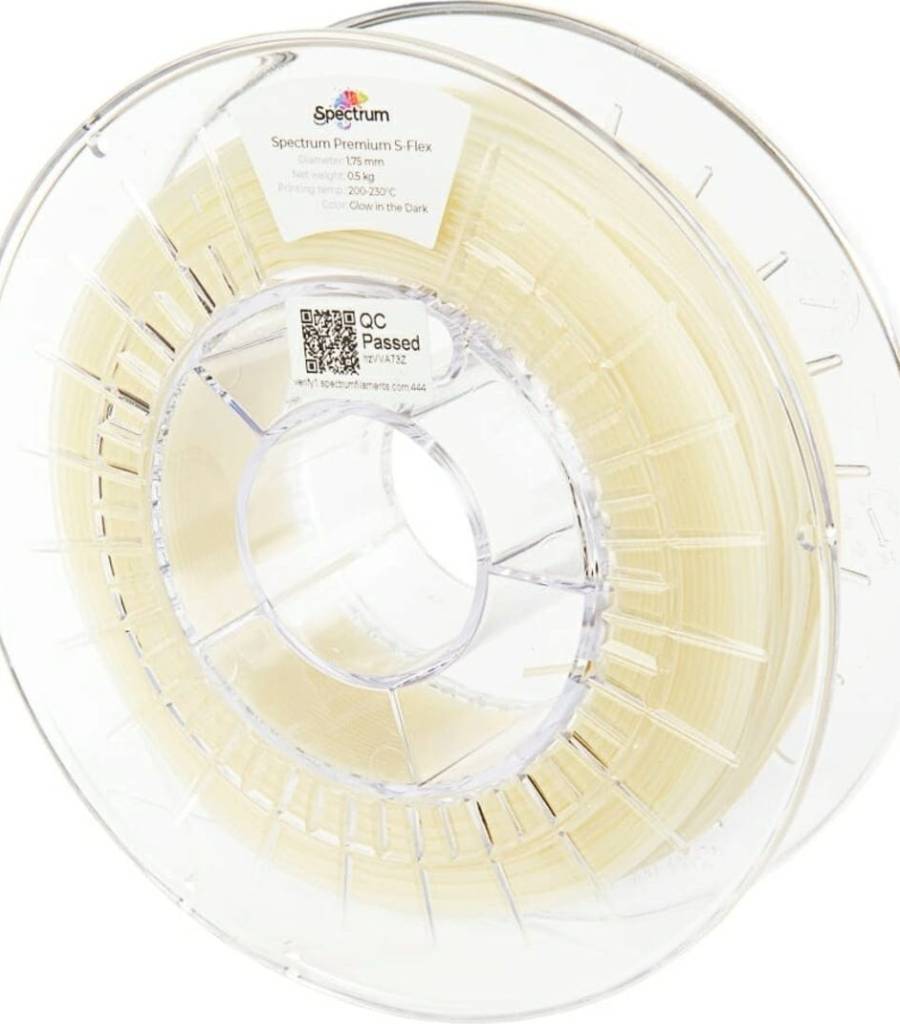 Spectrum – Flexibles Nachleuchtendes Filament – 1,75 mm – 0.5 kg