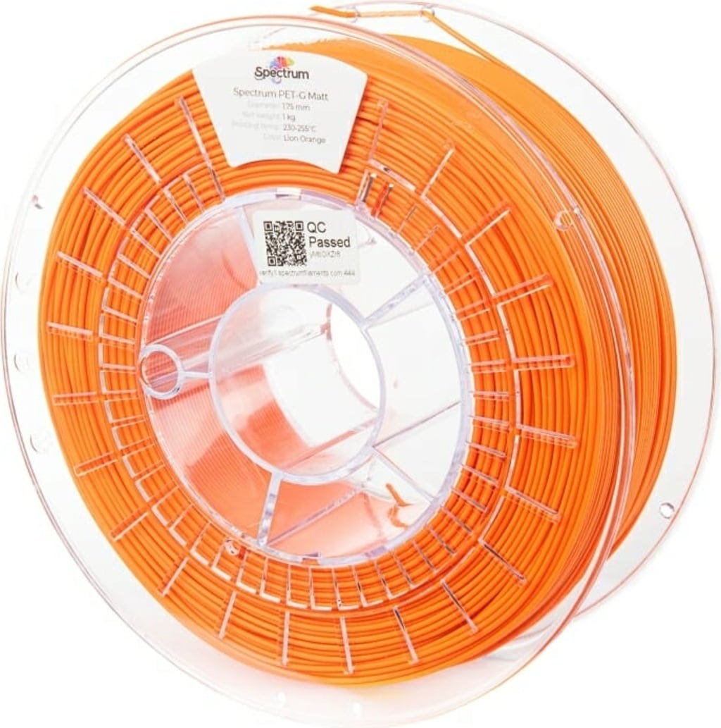 Spectrum – PET-G Matt Lion Orange – 1,75 mm – 1 kg