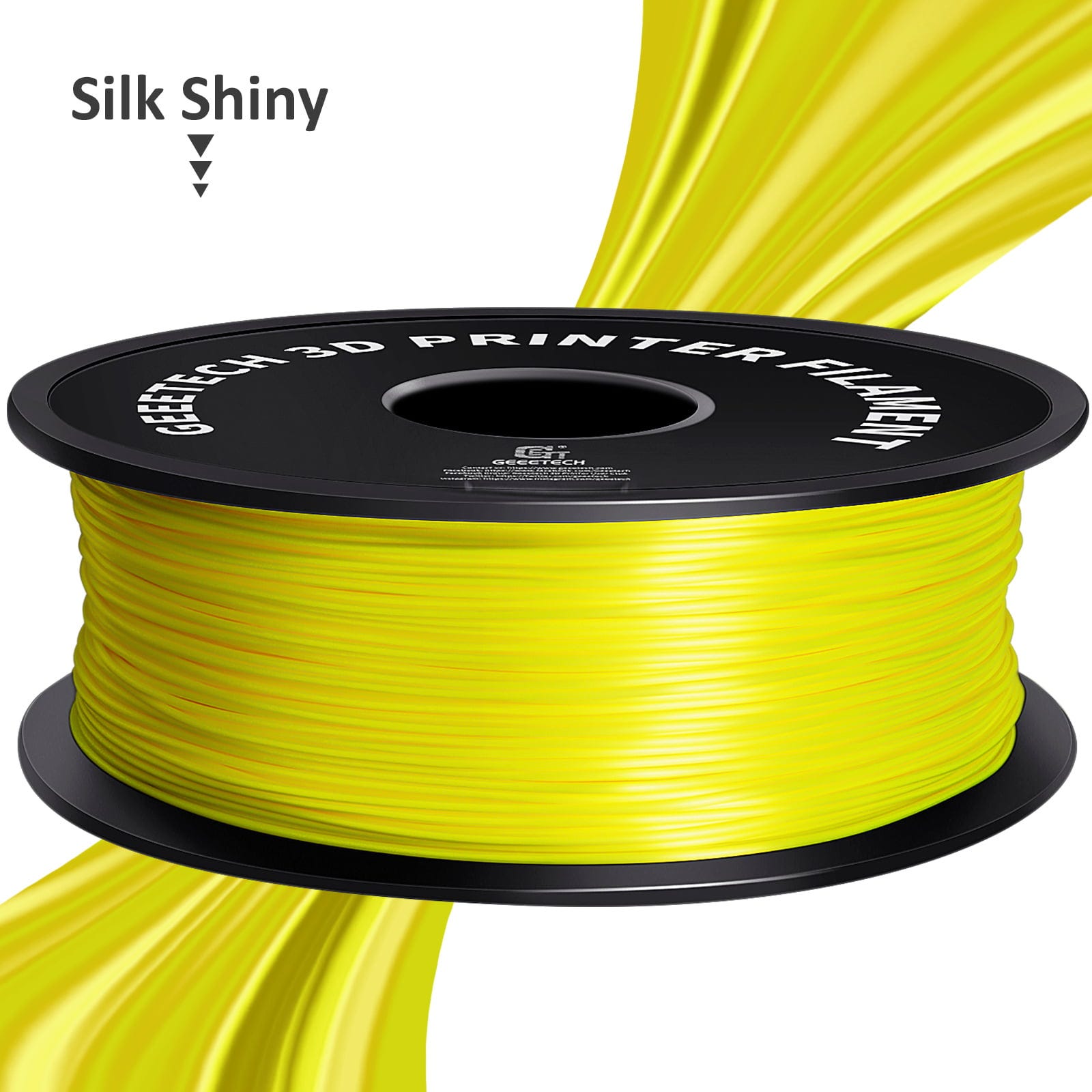 GEEETECH – PLA Silk Yellow – 1,75 mm – 1 kg