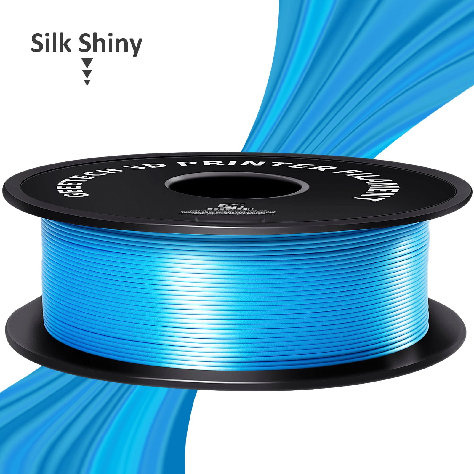 GEEETECH – PLA Silk Sky Blue – 1,75 mm – 1,0 kg