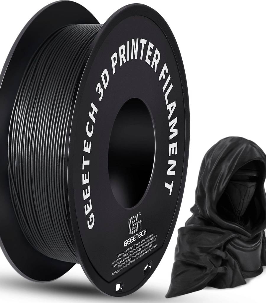 GEEETECH – PLA Matt Schwarz – 1,75 mm – 1 kg