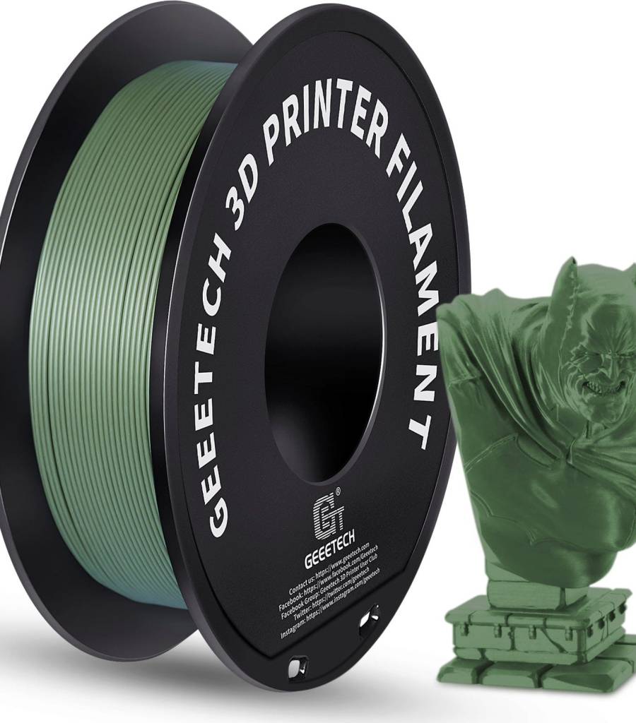 GEEETECH – PLA Matte Green – 1,75 mm – 1 kg