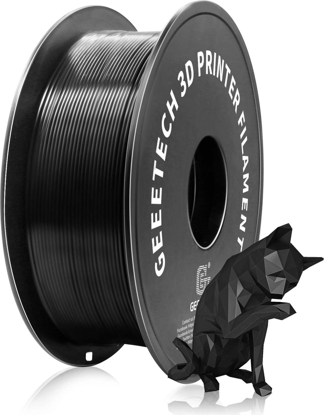 GEEETECH – PETG Black – 1,75 mm – 1 kg