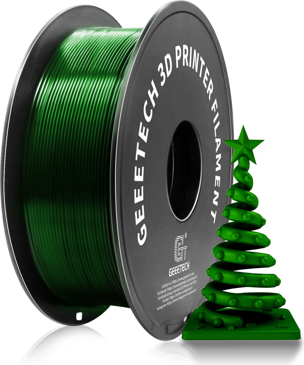 GEEETECH – PETG Grün – 1,75 mm – 1 kg