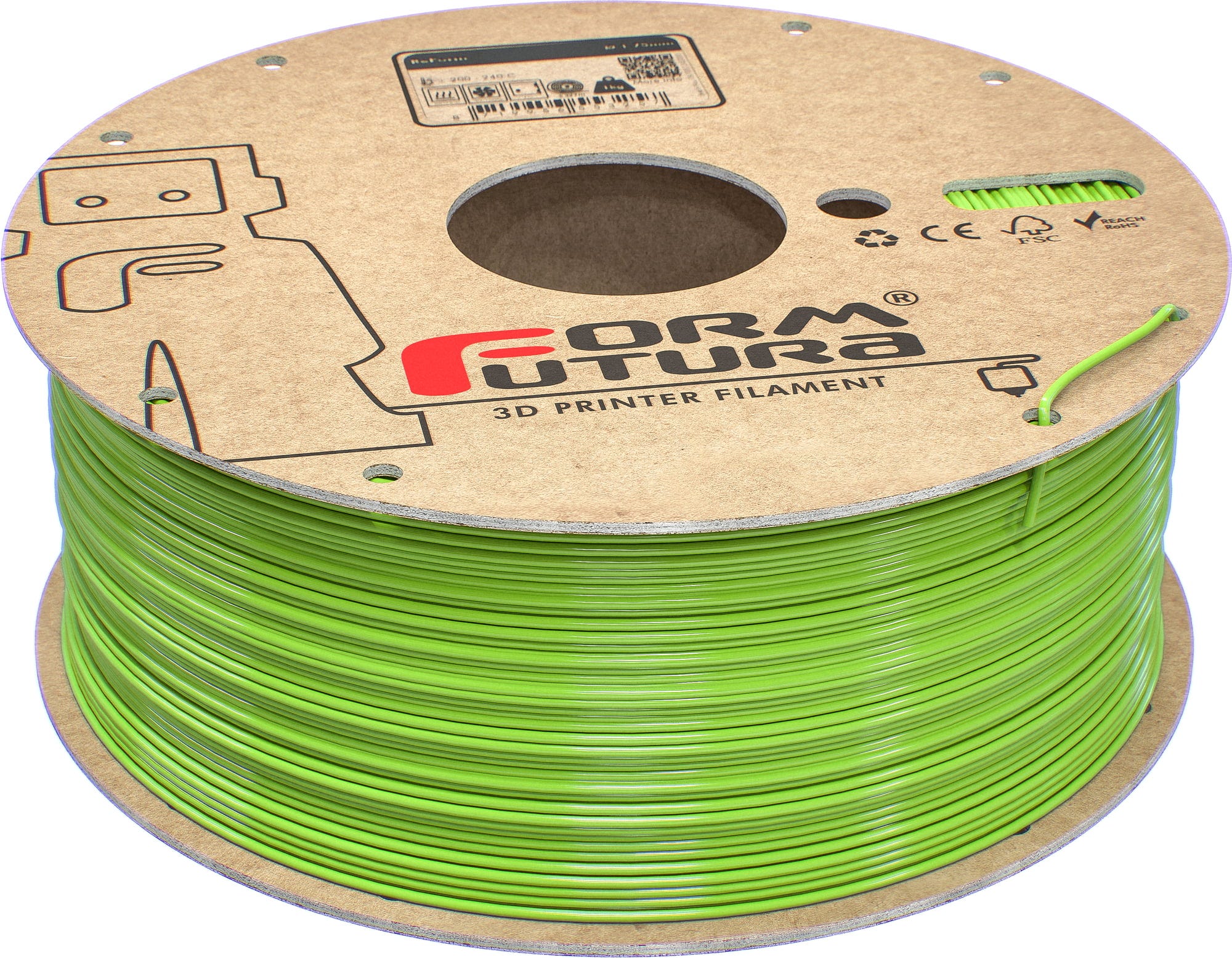 FormFutura – ReForm rPET Light Green – 1.75 mm – 0.75 kg