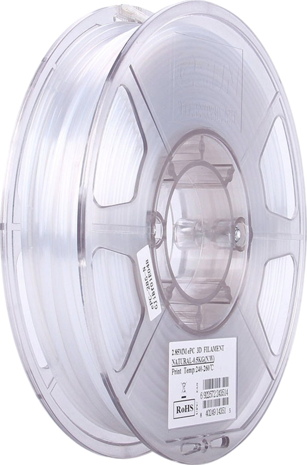 eSUN – PC Clear – 1,75 mm – 0,5 kg