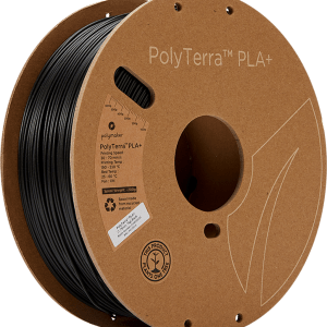 Polymaker – PolyTerra PLA+ Black – 1,75 mm – 1 kg Polymaker – PolyTerra PLA+ Black – 1,75 mm – 1 kg