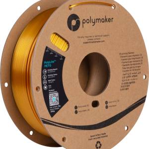 Polymaker – PolyLite PETG Gold – 1,75 mm – 1 kg Polymaker – PolyLite PETG Gold – 1,75 mm – 1 kg