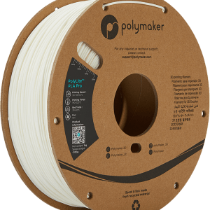 Polymaker – PolyLite PLA PRO White – 1,75 mm – 1 kg Polymaker – PolyLite PLA PRO White – 1,75 mm – 1 kg