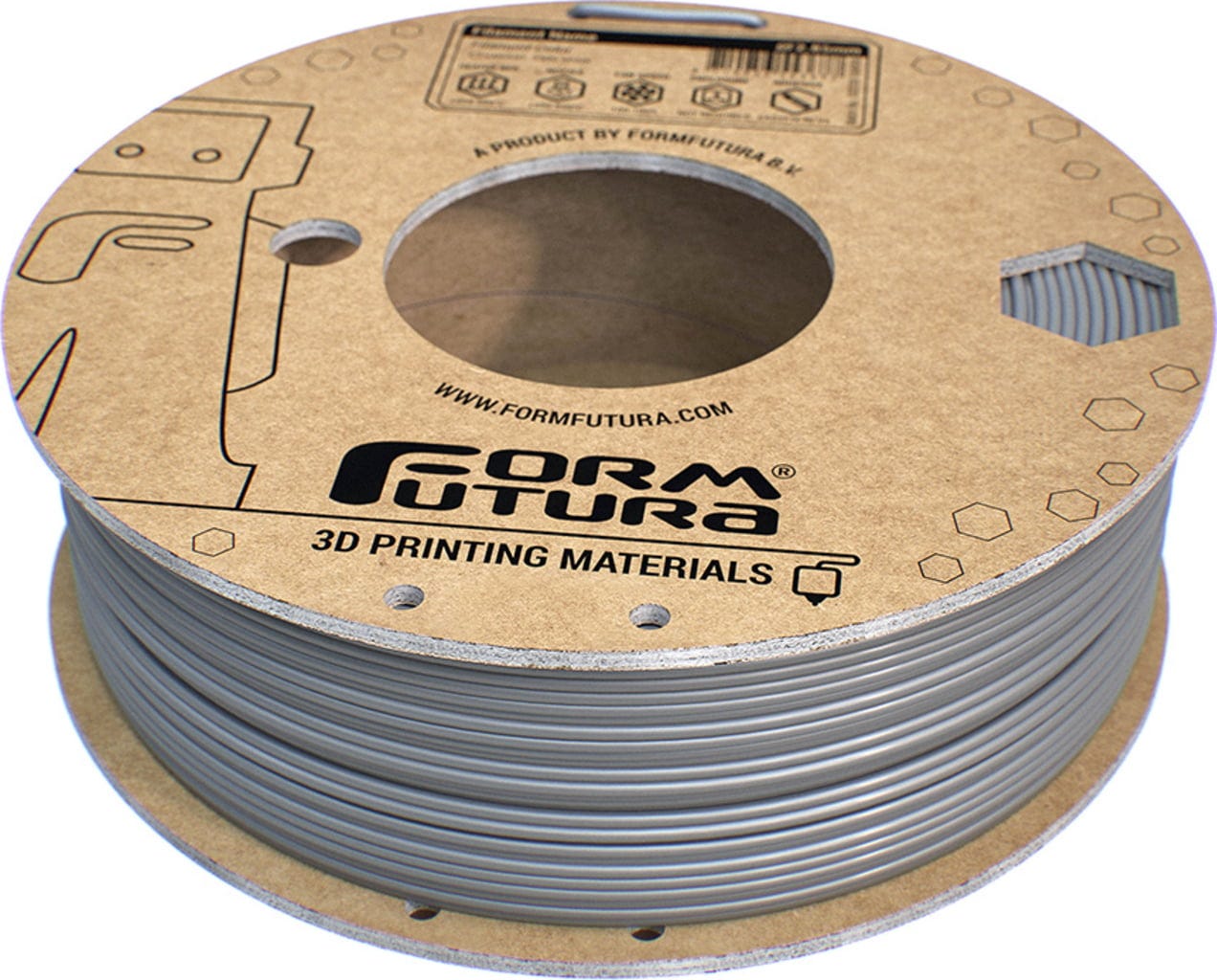 FormFutura – EasyFil ePLA Grey Aluminium – 1,75 mm – 0.25 kg