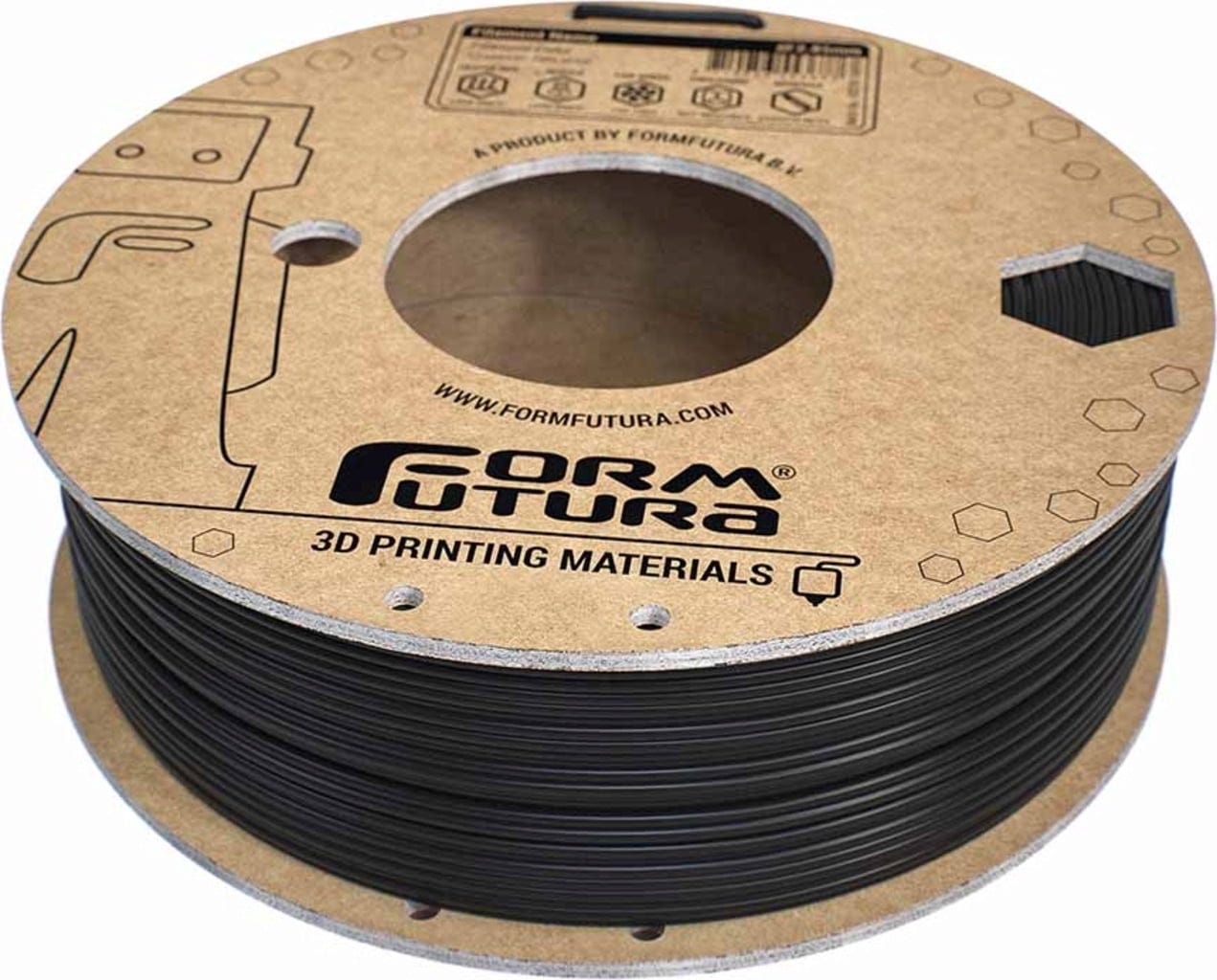 FormFutura – EasyFil ePETG Schwarz – 1.75 mm – 2.3 kg