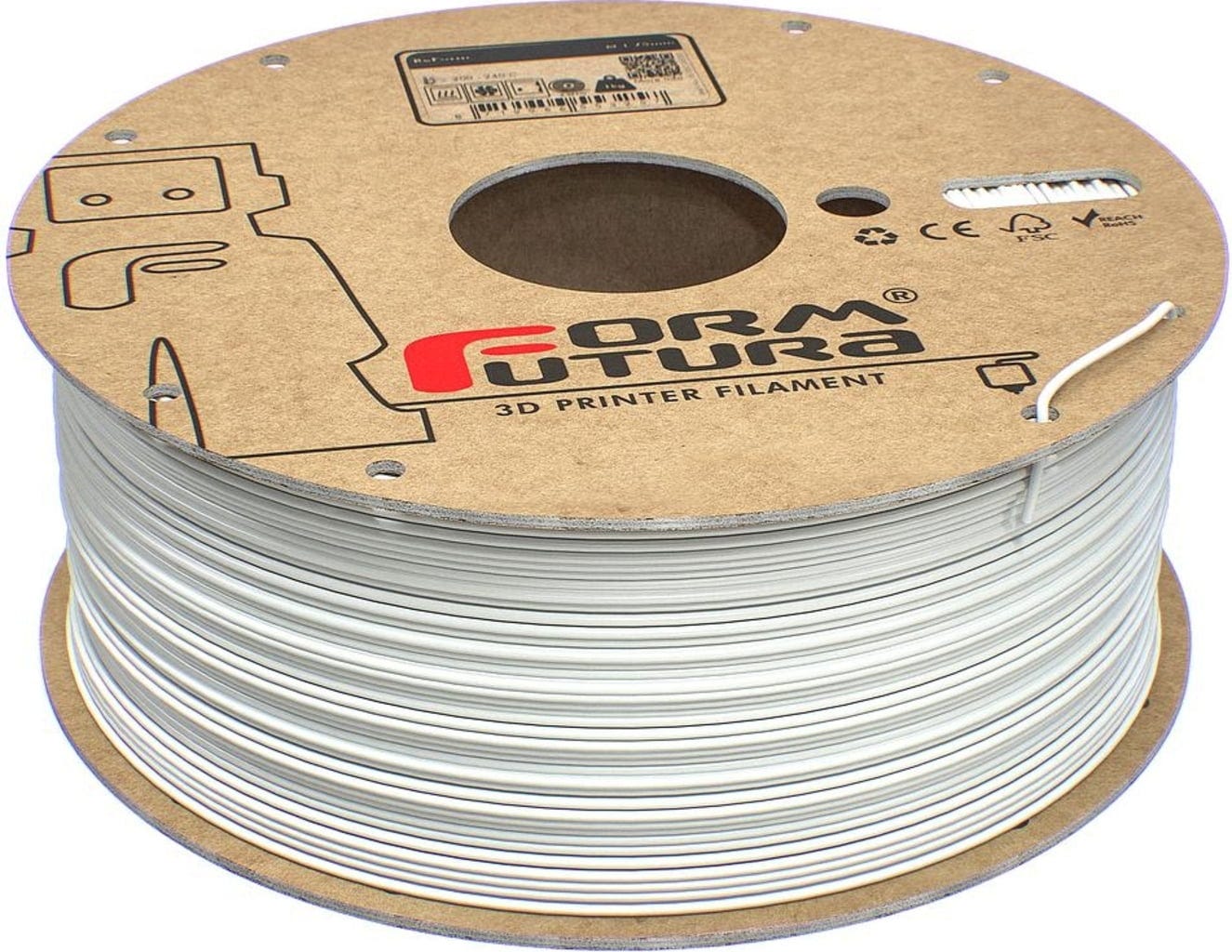 FormFutura – ReForm rPET Weiß – 1,75 mm – 1 kg