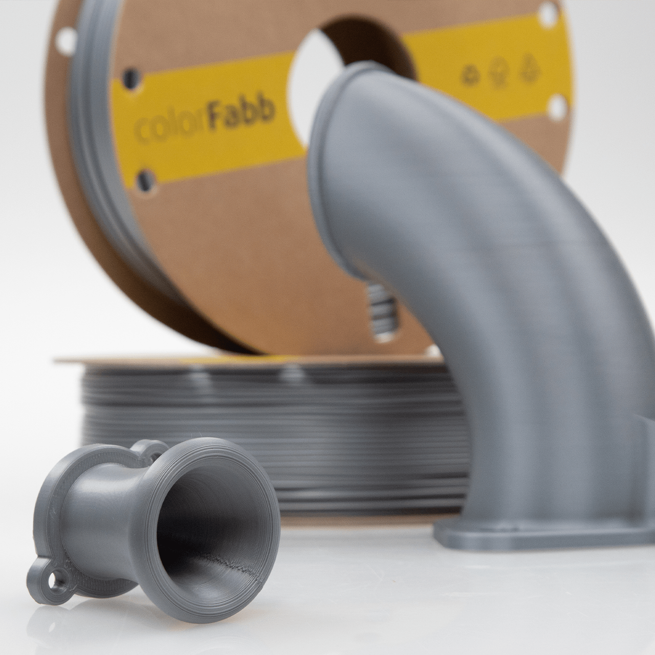 colorFabb – PLA-HP Silber – 1,75 mm – 0,75 kg