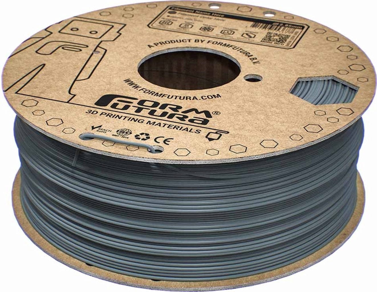 FormFutura – EasyFil ePETG Eichhörnchengrau – 1,75 mm – 1,0 kg