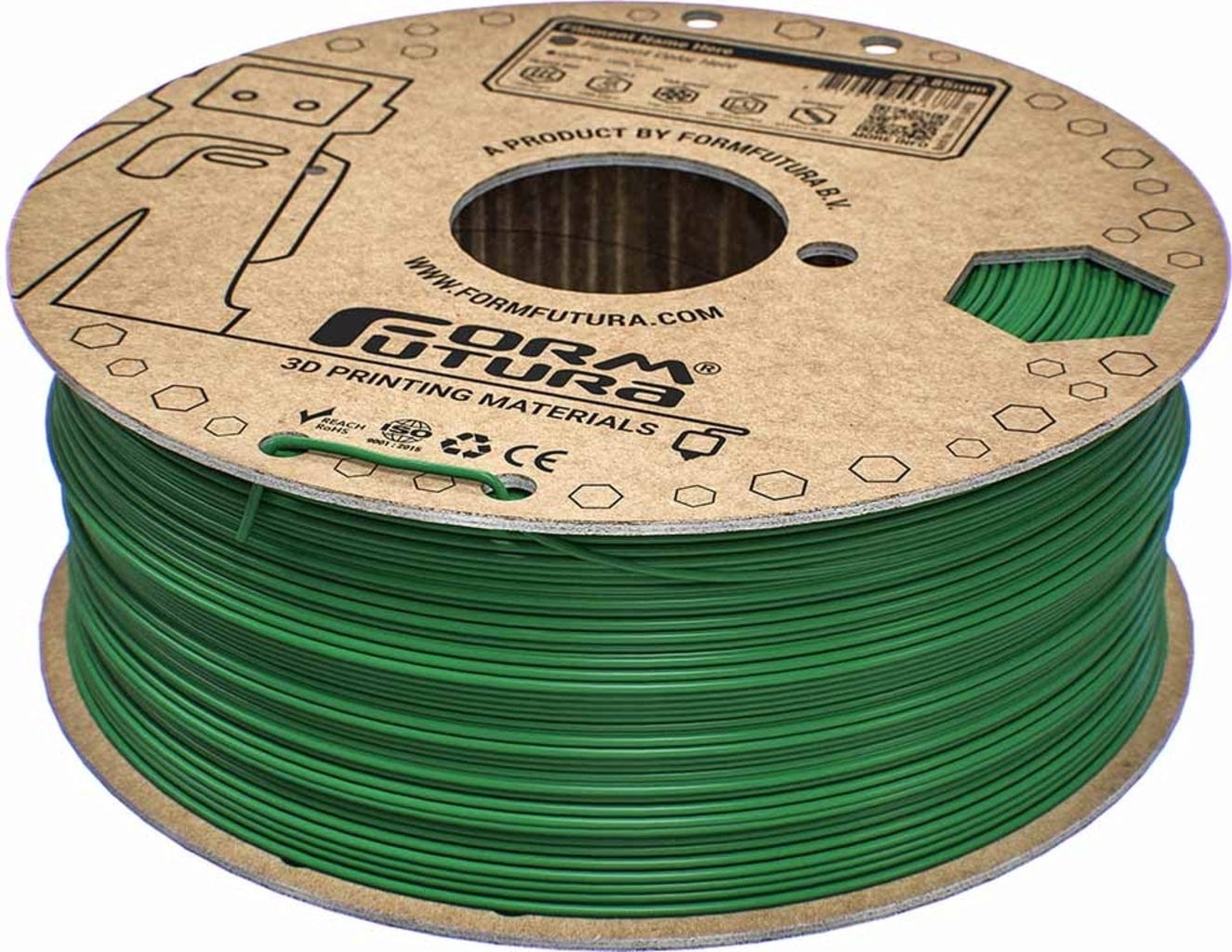 FormFutura – EasyFil ePETG Traffic Green – 1,75 mm – 1.0 kg
