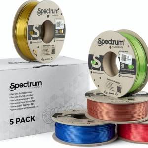 Spectrum – PLA Silk Filament Set – 1,75 mm – 1,25 kg Spectrum – PLA Silk Filament Set – 1,75 mm – 1,25 kg