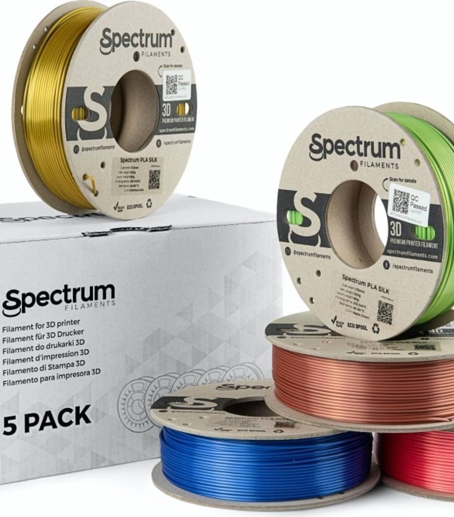 Spectrum – PLA Silk Filament Set – 1,75 mm – 1,25 kg