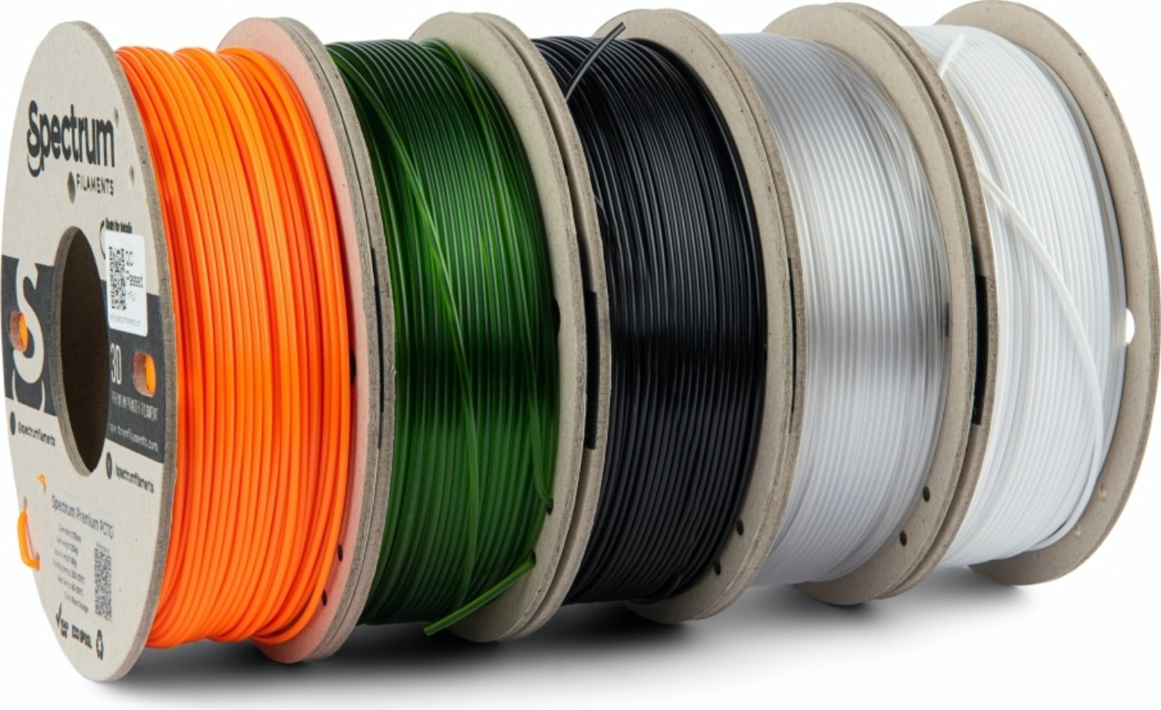 Spectrum – 5er-Set PCTG Premium – 1,75 mm – 1.25 kg