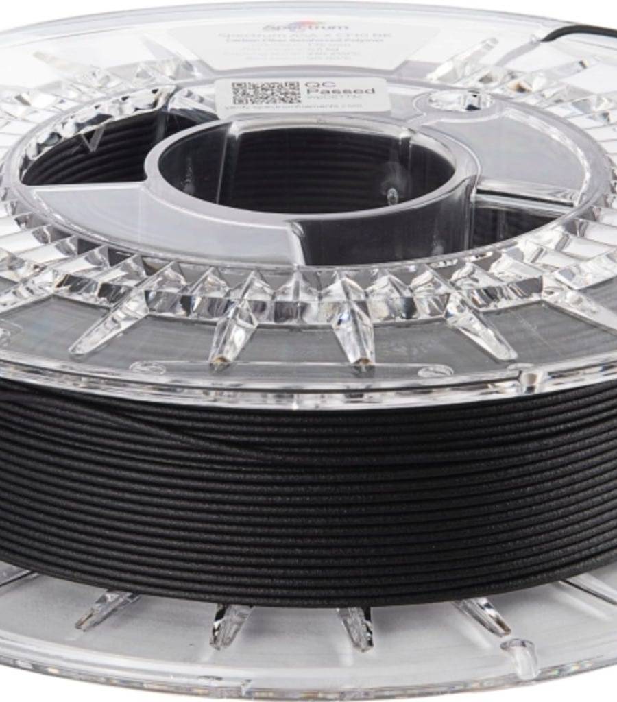 Spectrum – ASA Kohlefaser Schwarz – 1,75 mm – 0.5 kg / 1.0 kg