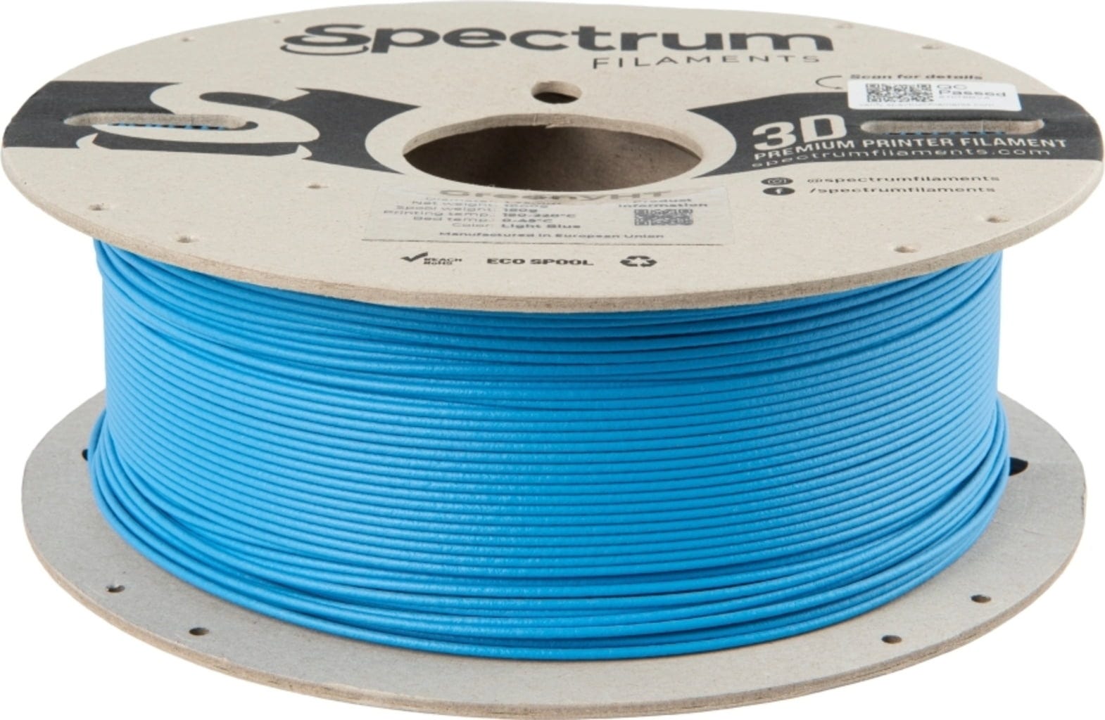 Spectrum – GreenyHT Light Blue – 1,75 mm – 1 kg