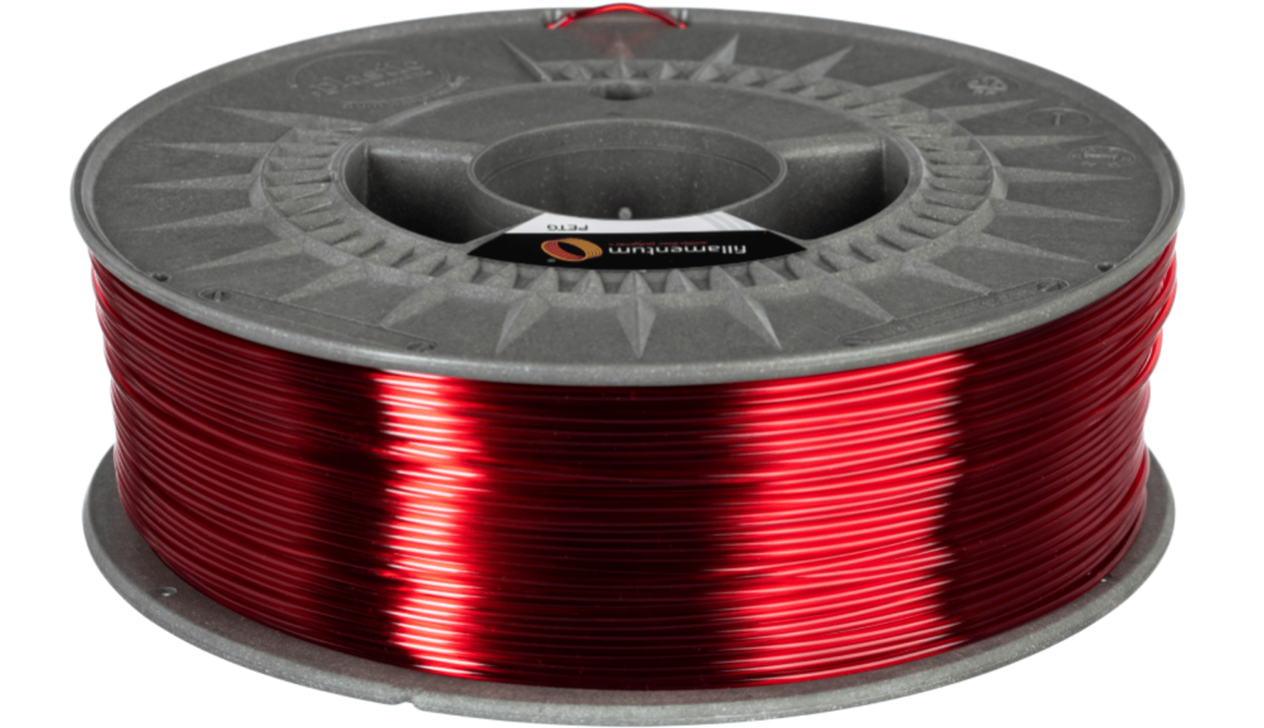 Fillamentum – PETG Red Hood Transparent – 1,75 mm – 1,0 kg