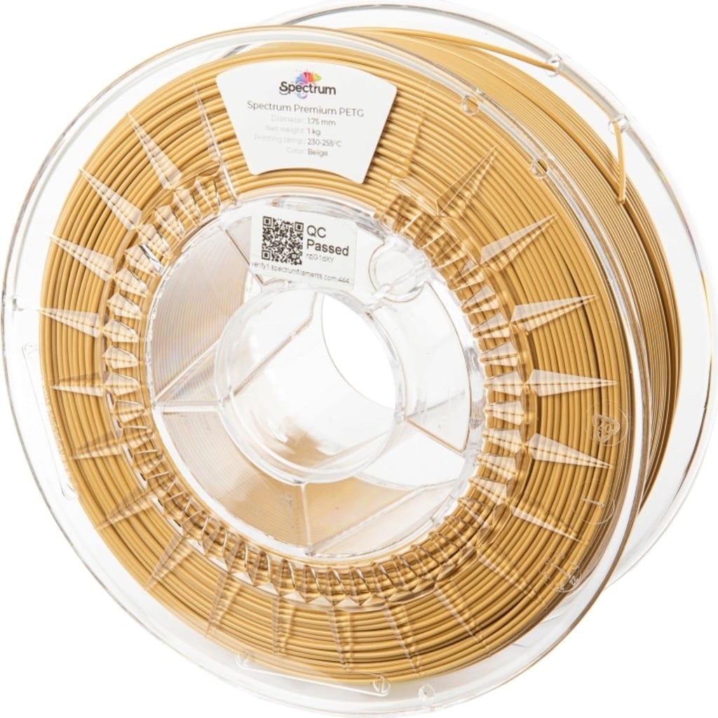 Spectrum – PETG Beige – 1,75 mm – 1 kg