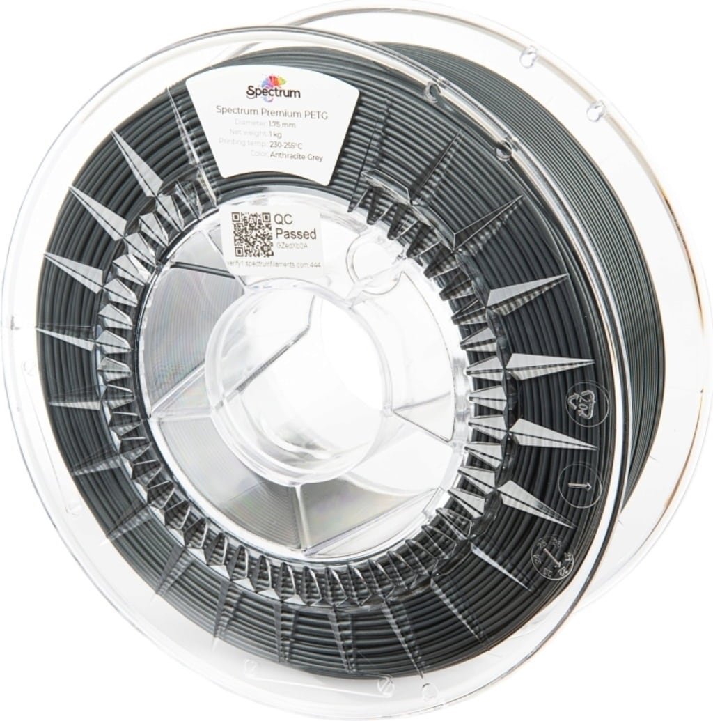 Spectrum – PETG Anthrazitgrau – 1,75 mm – 1 kg