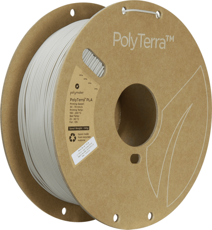 Polymaker – Panchroma PLA Matte Muted White – 1,75 mm – 1 kg Polymaker – Panchroma PLA Matte Muted White – 1,75 mm – 1 kg