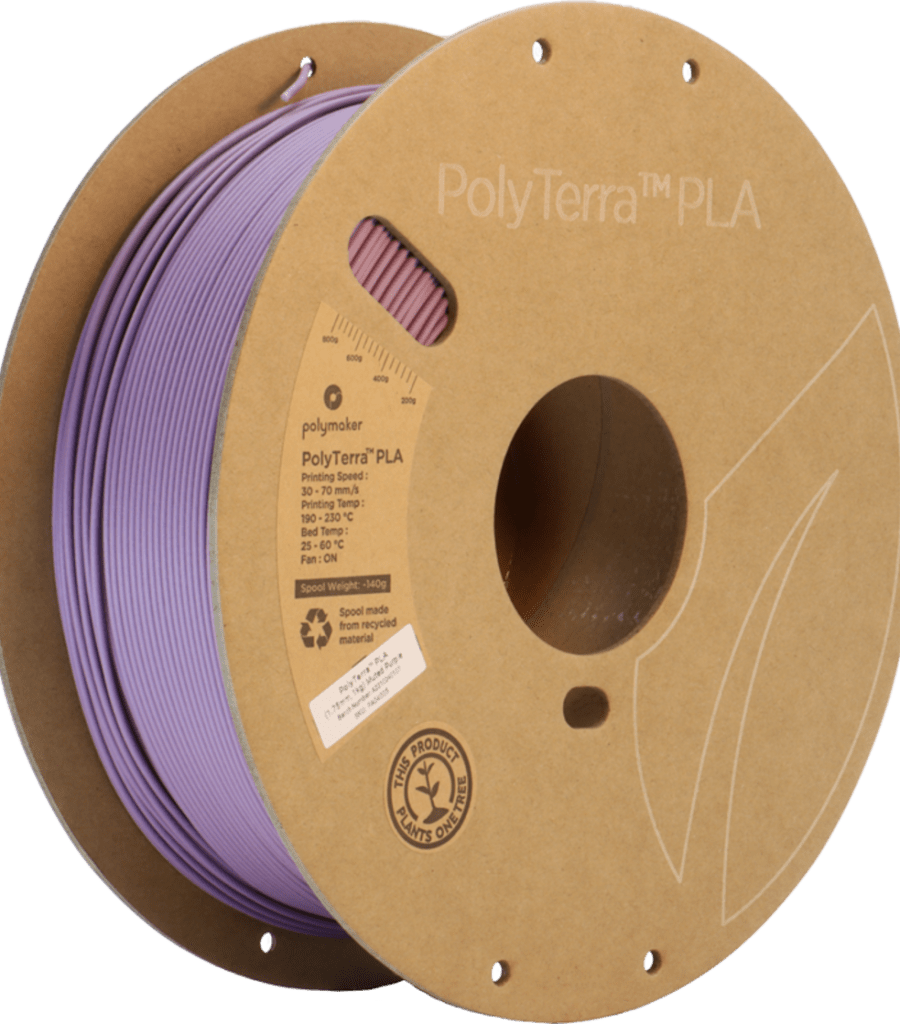 Polymaker – PolyTerra PLA Muted Purple – 1,75 mm – 1 kg