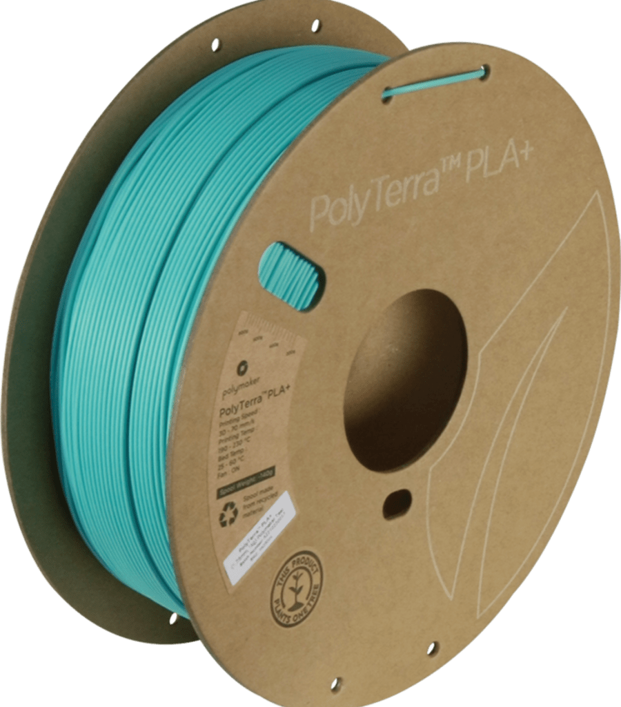 Polymaker PolyTerra PLA+ Teal – 1,75 mm / 1000 g