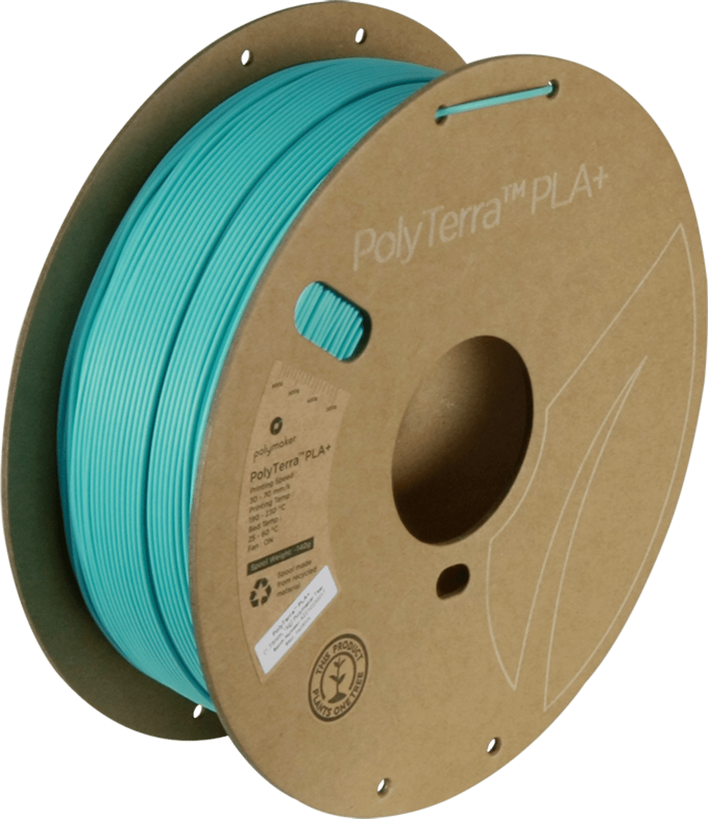 Polymaker PolyTerra PLA+ Teal – 1,75 mm / 1000 g