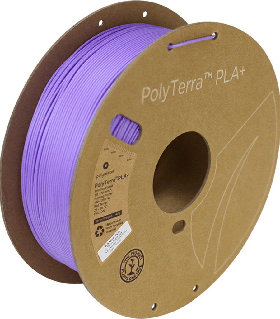 Polymaker – PolyTerra PLA+ Purple – 1,75 mm – 1 kg