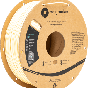 Polymaker – PolyLite PLA Cream – 1,75 mm – 1 kg Polymaker – PolyLite PLA Cream – 1,75 mm – 1 kg