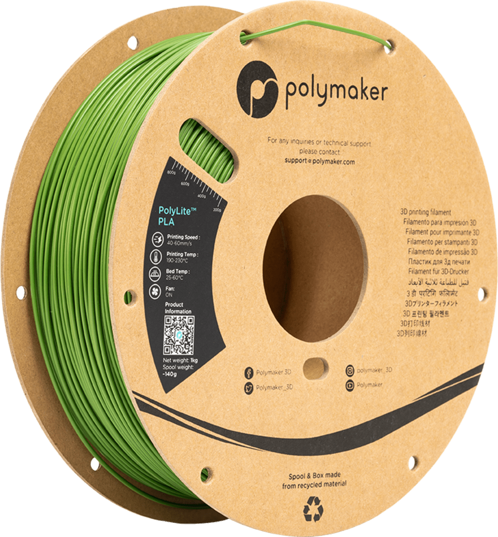 Polymaker – PolyLite PLA Jungle Green – 1,75 mm – 1 kg