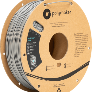 Polymaker – PolyLite PLA Steel Grey – 1,75 mm – 1 kg Polymaker – PolyLite PLA Steel Grey – 1,75 mm – 1 kg