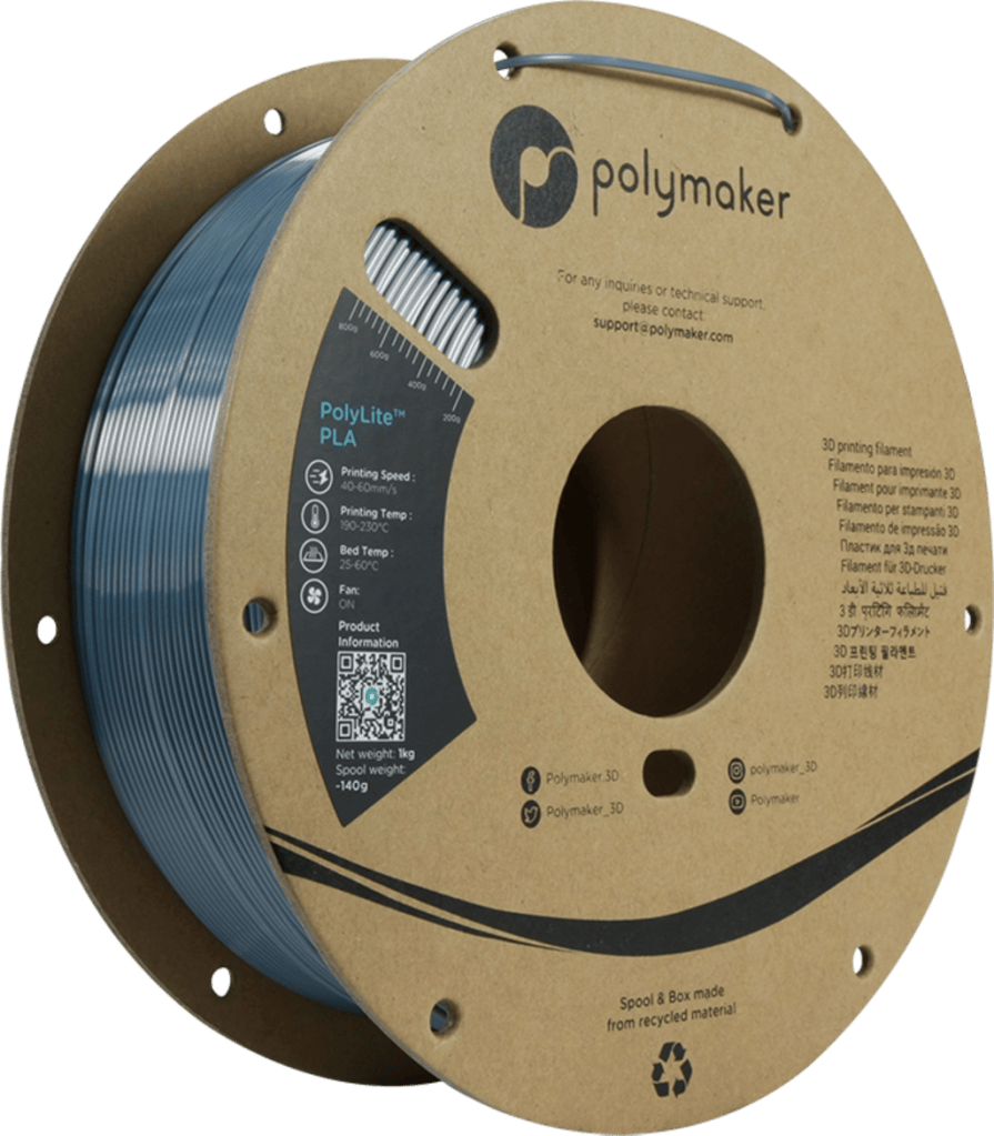 Polymaker – Panchroma PLA Silk Chrome – 1,75 mm – 1 kg Polymaker – Panchroma PLA Silk Chrome – 1,75 mm – 1 kg