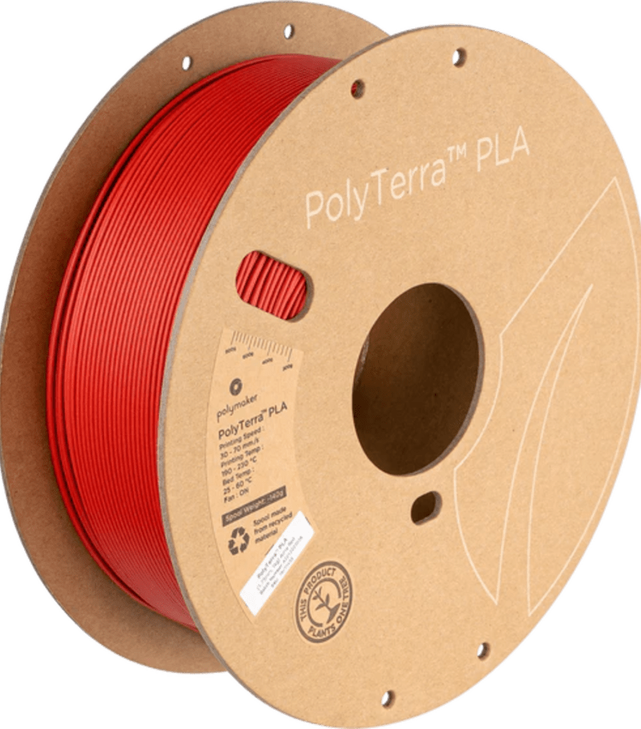 Polymaker – PolyTerra PLA Army Red – 1,75 mm – 1 kg