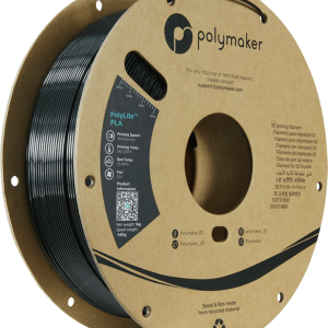 Polymaker – PolyLite Silk PLA Schwarz – 1,75 mm – 1 kg Polymaker – PolyLite Silk PLA Schwarz – 1,75 mm – 1 kg