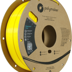 Polymaker – PolyLite Silk PLA Gelb – 1,75 mm – 1 kg Polymaker – PolyLite Silk PLA Gelb – 1,75 mm – 1 kg