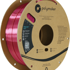 Polymaker – PolyLite Dual Silk PLA Gold-Magenta – 1,75 mm – 1 kg Polymaker – PolyLite Dual Silk PLA Gold-Magenta – 1,75 mm – 1 kg