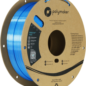 Polymaker – PolyLite Dual Silk PLA Beluga Silver-Blue – 1,75 mm – 1 kg Polymaker – PolyLite Dual Silk PLA Beluga Silver-Blue – 1,75 mm – 1 kg