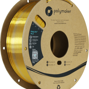 Polymaker – PolyLite Dual Silk PLA Crown Gold-Silver – 1,75 mm – 1 kg Polymaker – PolyLite Dual Silk PLA Crown Gold-Silver – 1,75 mm – 1 kg
