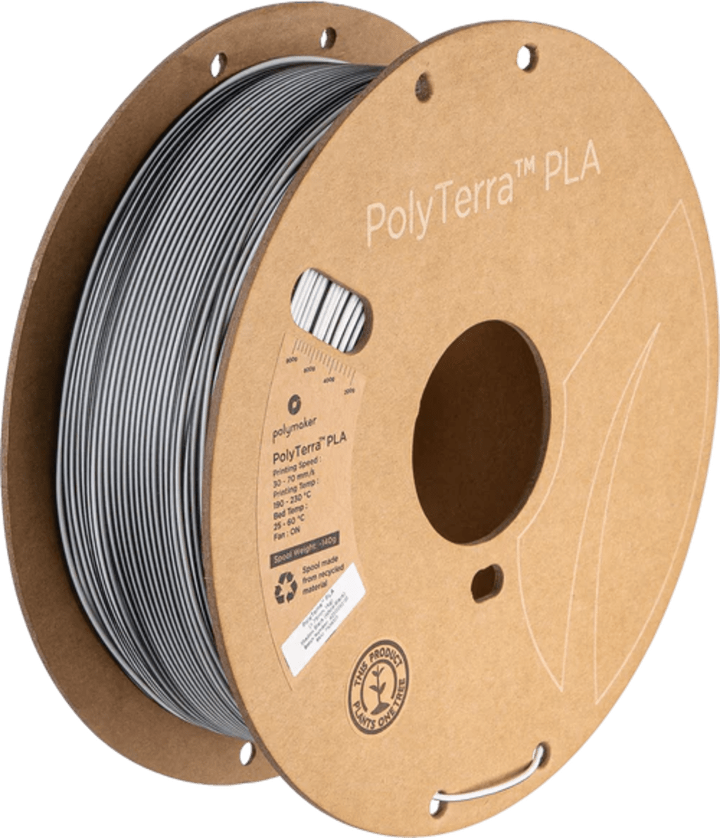 Polymaker – PolyTerra PLA Dual Shadow Schwarz Weiß – 1,75 mm – 1 kg