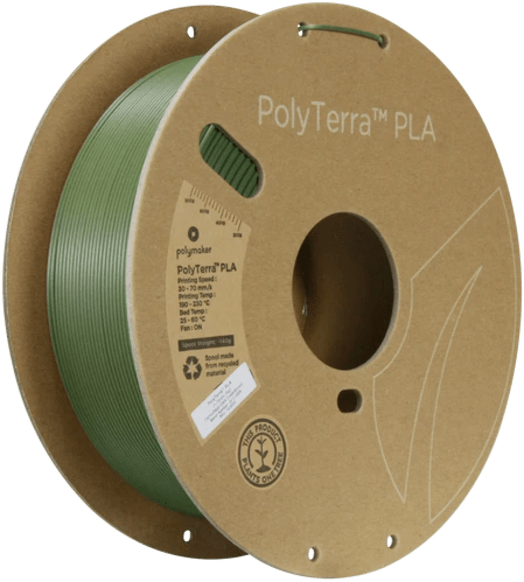 Polymaker – PolyTerra PLA Dual Camouflage Dark Green-Brown – 1,75 mm – 1 kg