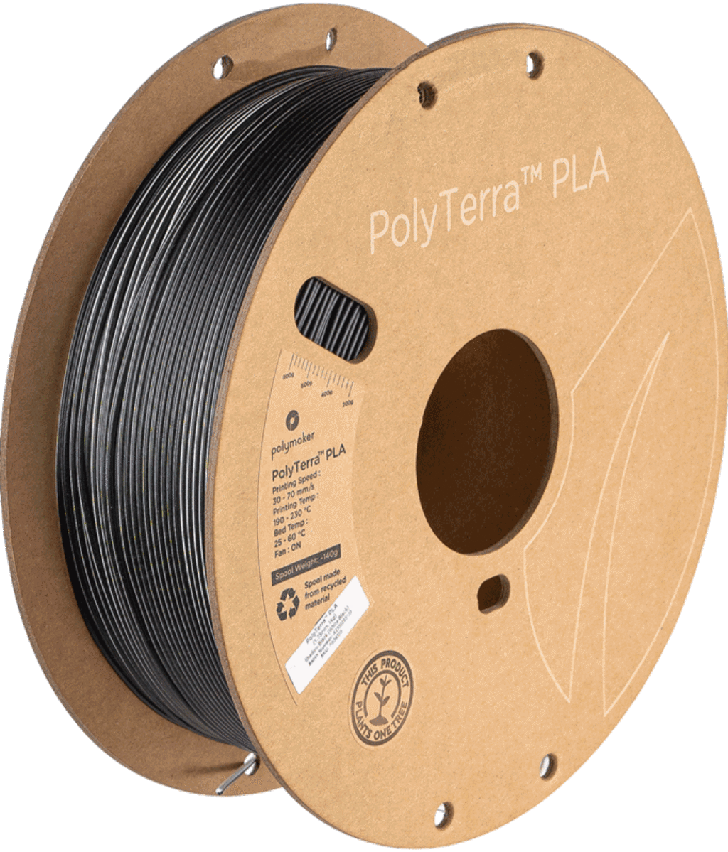 Polymaker – PolyTerra PLA Dual Shadow Schwarz Weiß – 1,75 mm – 1 kg