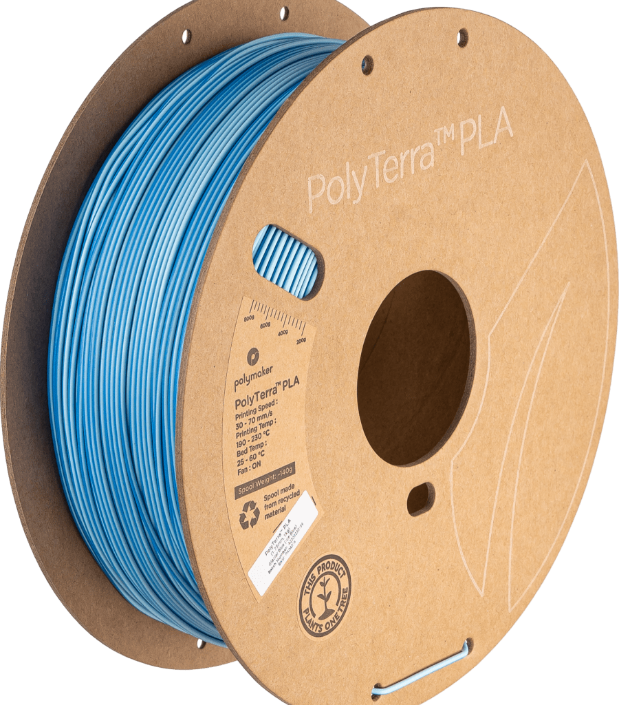 Polymaker – PolyTerra PLA Dual Glacier Blue Ice-Blue – 1,75 mm – 1 kg