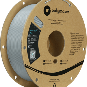 Polymaker – PolySonic PLA Grey – 1,75 mm – 1 kg Polymaker – PolySonic PLA Grey – 1,75 mm – 1 kg